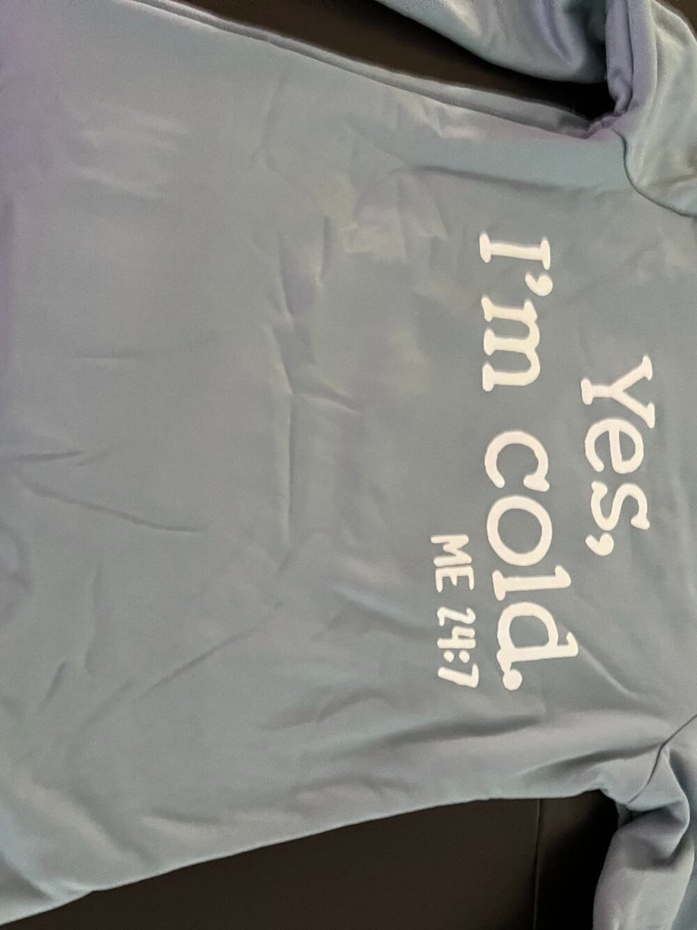 fleece-lined sweatshirt